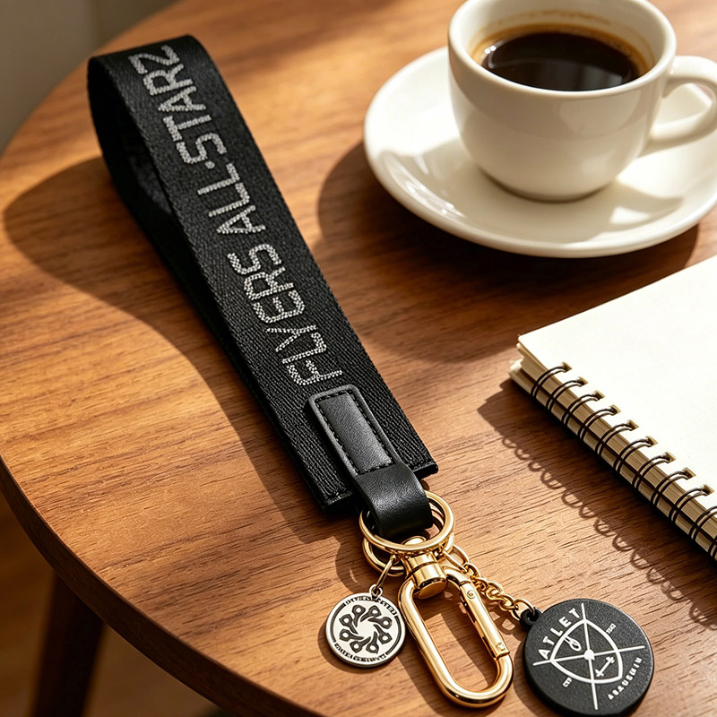 Never Lost Keychain Lululemon Black.jpg