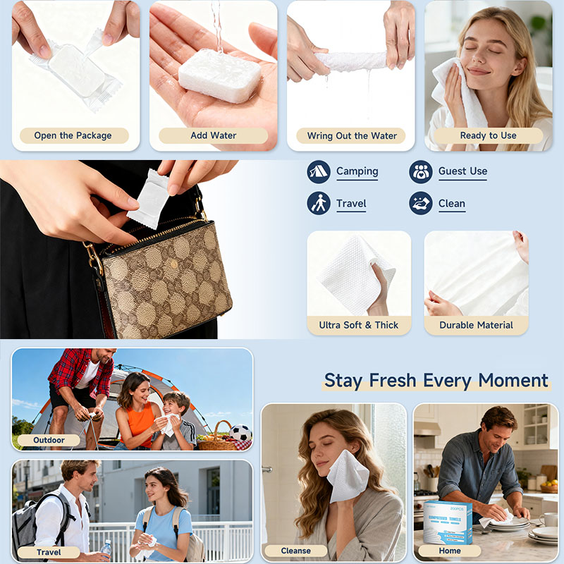 Compressed Washcloth