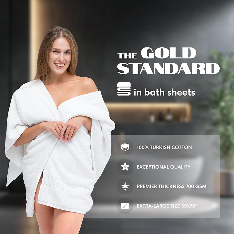 Hotel Quality Bath Towels