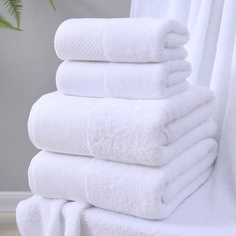Cotton Hotel Quality Personalized Bath Towels Luxury Bathroom Towel Set