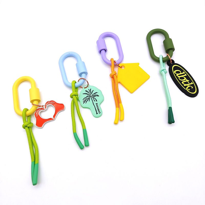 Bag Charm Rope Keychain