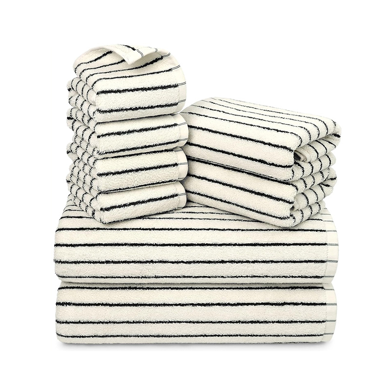 High Quality Plush Soft Cotton Bath Towels Luxurious Towel Sets