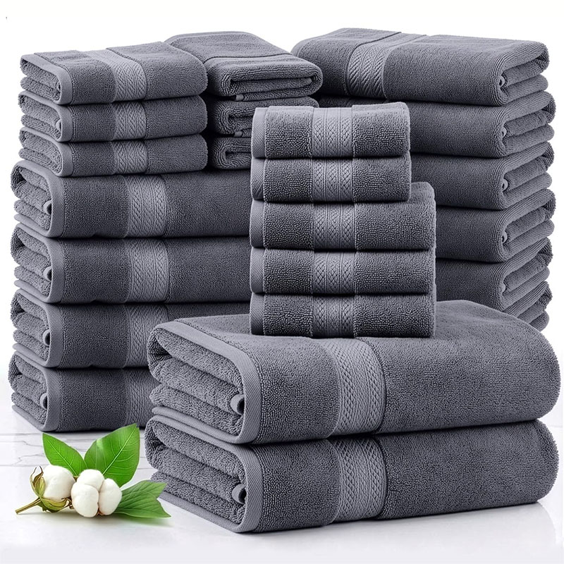 High Quality Soft Quick Dry Pure Cotton Bathroom Bath Towels