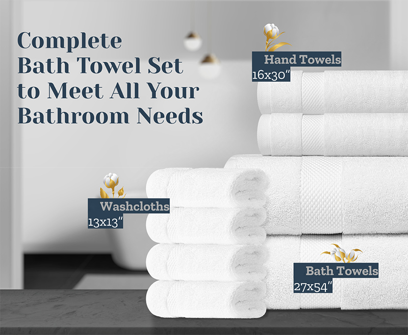 White Towel Set