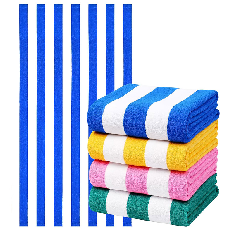 Quick Dry Custom Luxury Pool Towels Sand Resistant Beach Towel