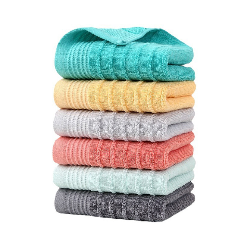 Serviette de luxe 100 % coton à séchage rapide avec broderie L...