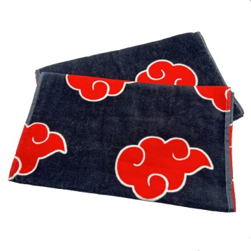 Bawełniana koszulka sportowa z nadrukiem w kształcie anime, miękka i wygodna...