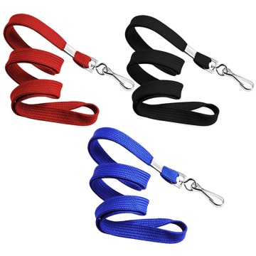 Ausweishalter aus Polyester mit Umhängeband und individuellem Logo ...