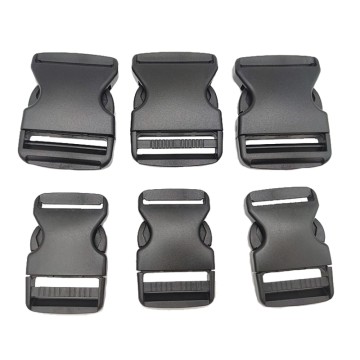 Black Release Buckle Clips Safety Plastic Buckl...