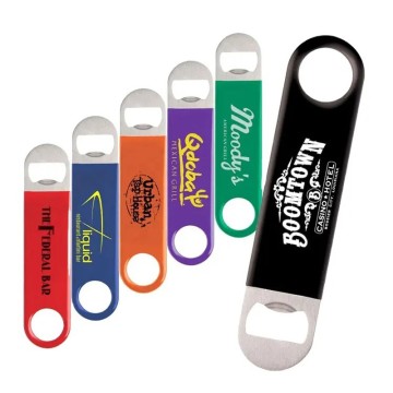 Abridor de botellas de cerveza de metal de sublimación plana...