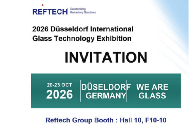 Glasstec 2026 Düsseldorf – Meet RTK for Glass Furnace Refractories