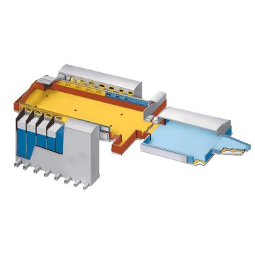 Cross Fire Glass Furnace-Uniform Heating, Batch Processing, Glass Quality