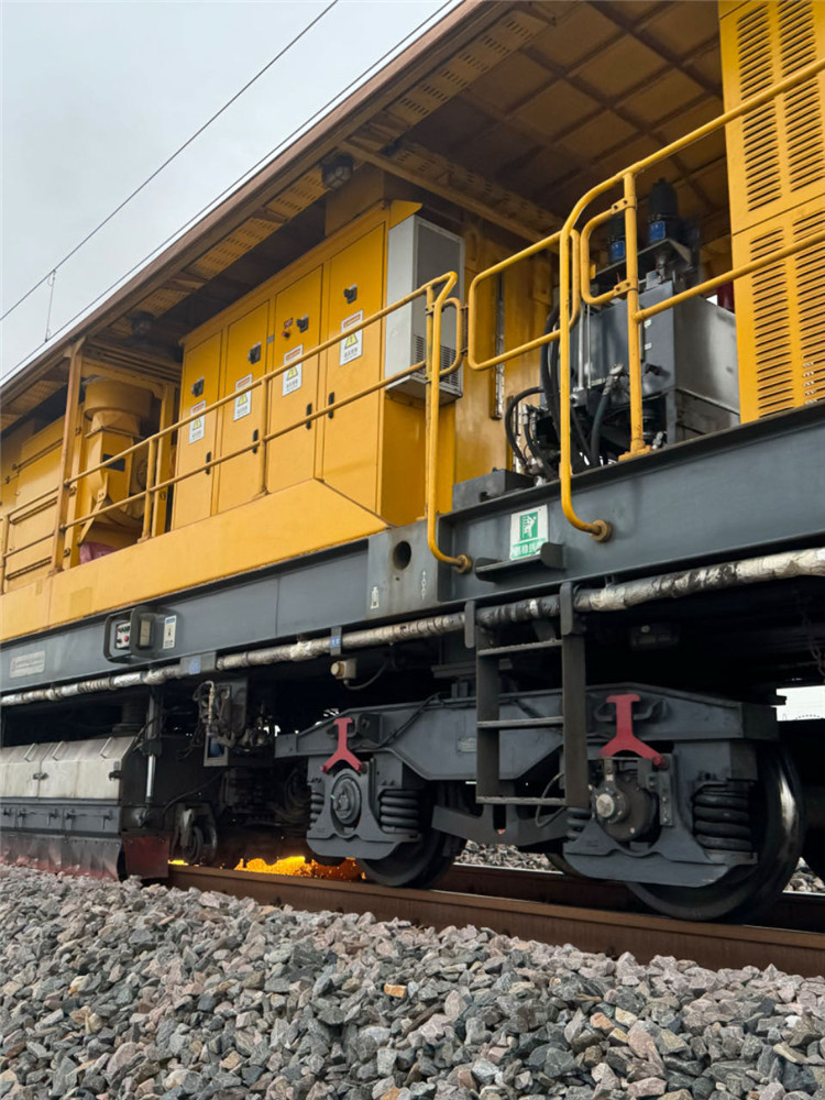 Schematic diagram of rail grinding testerhbn