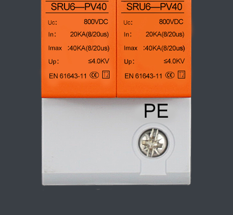SROCHN Series 800VDC T2 Surge Protective Device (9)