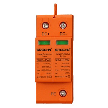2P 1500VDC T2 40kA Orange Surge Prote...