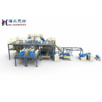 SMS Non Woven Fabric Making Machine PP Spunbond Nonwoven Production Line for Efficient Manufacturing