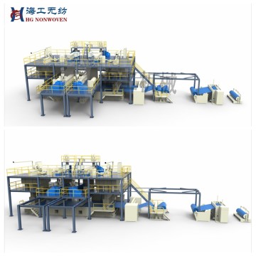 SMS Spunmelt Nonwoven Fabric Making Line