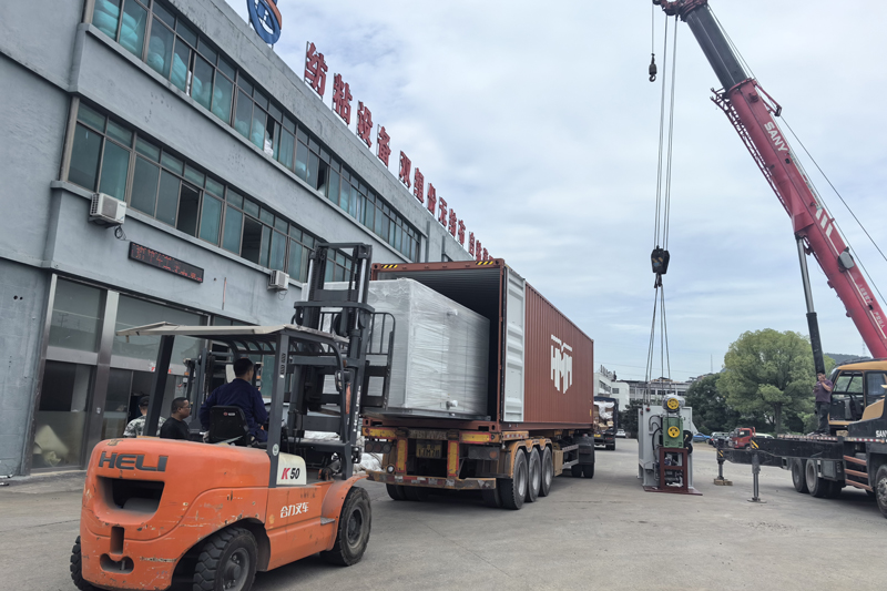 HG Spunbond nonwoven fabric making machine line will be shipped to Mexico