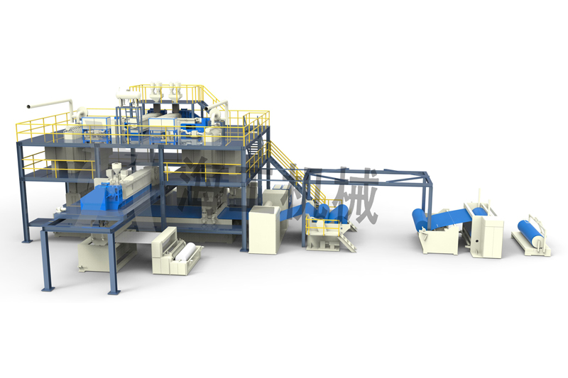 SMS Spunmelt Nonwoven Fabric Making Line