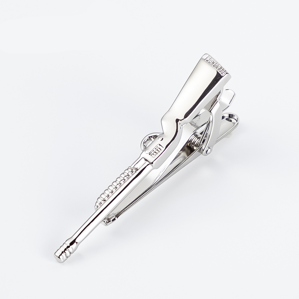 Wholesale High Quality Rifle Shaped Tie Clasp N...