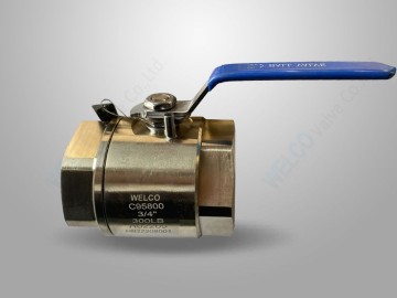 Al-Bronze Threaded End Floating Ball Valve