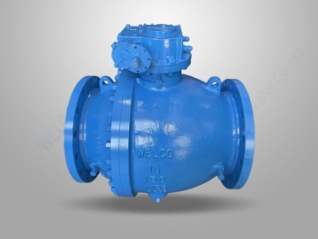 Cast Steel Trunnion Mounted Ball Valve