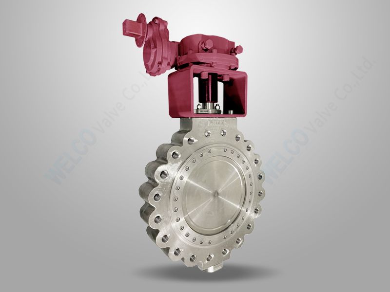 Double Eccentric Lug Wafer Type Butterfly Valve