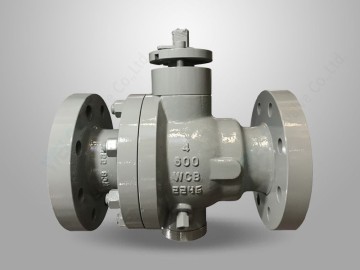 Lever Operated Trunnion Mounted Ball Valve