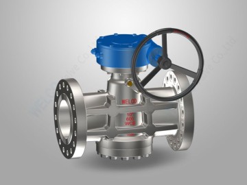 Inverted Pressure Balance Lubricated Plug Valve