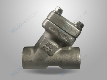 Y-Pattern Piston Check Valve