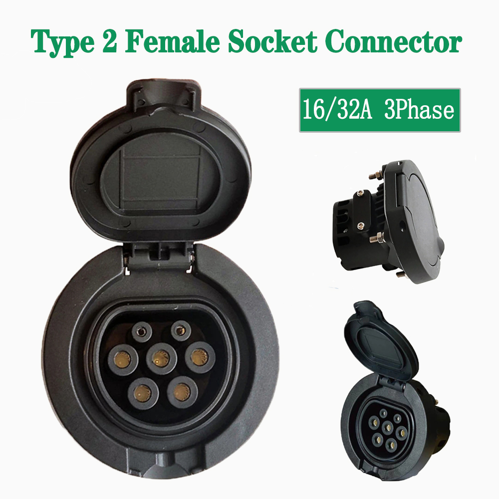 High-Quality European Standard Pile End Socket for TYPE 2 Charging Stations (5)7wb