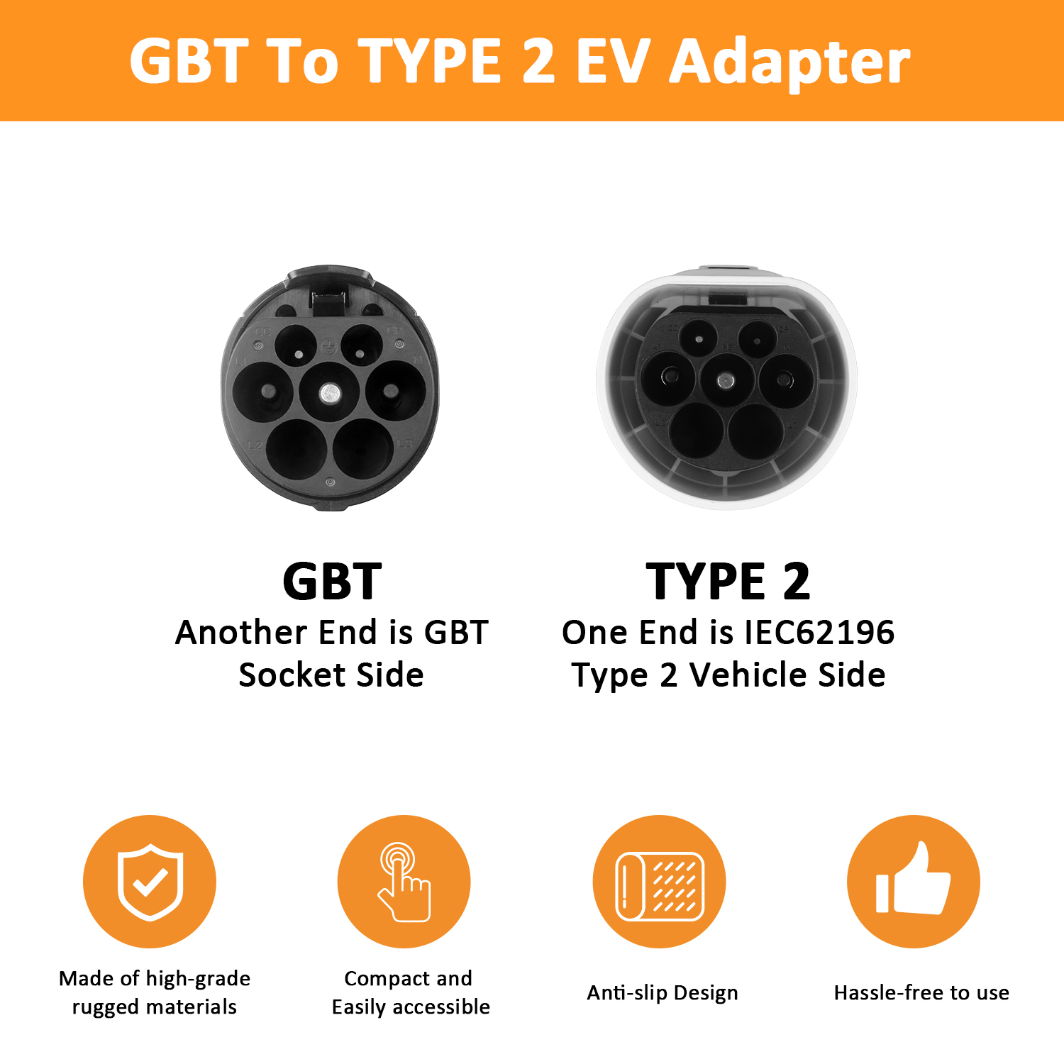 EV Charger Adapter GBT TO Type 2 EV Charger Adapter (7)09l