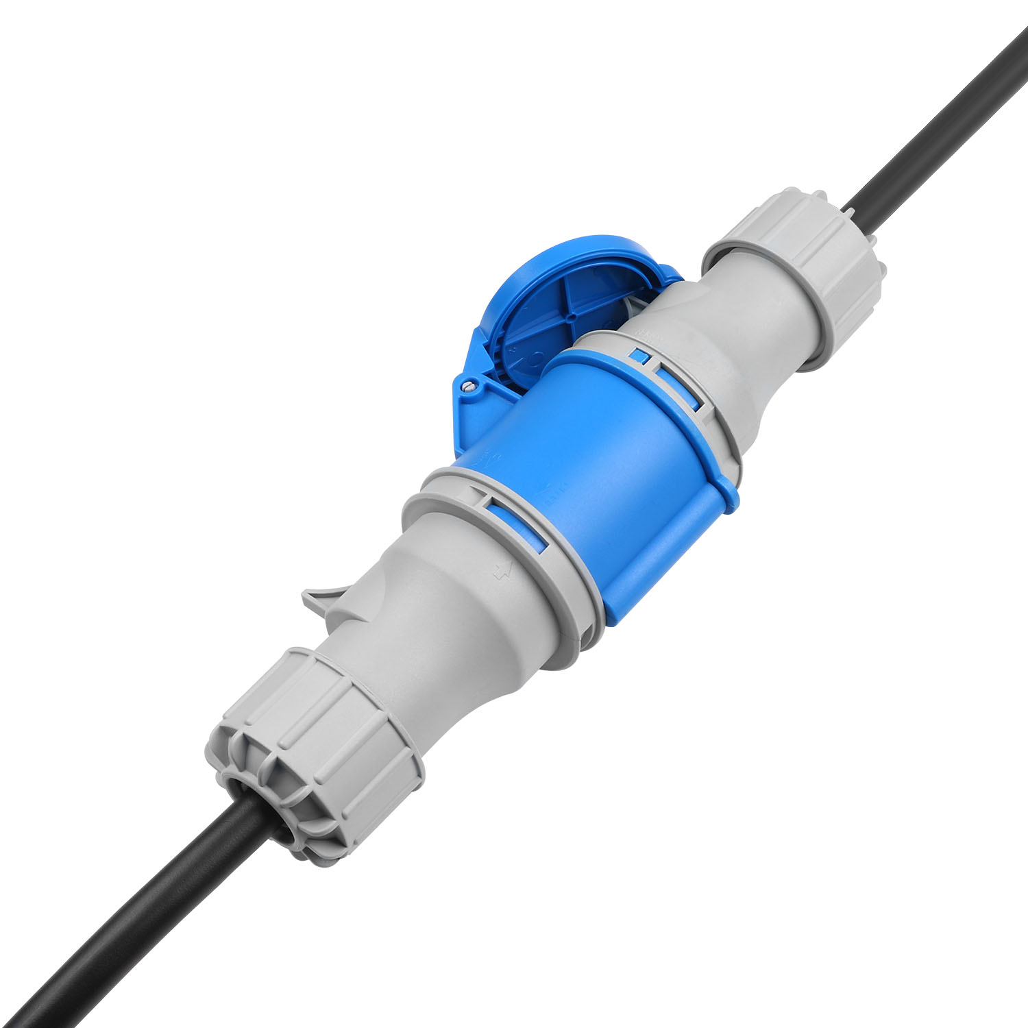 High-Quality SCHUKO to CEE Plug for 16A Portable EV Charger (5)ofd