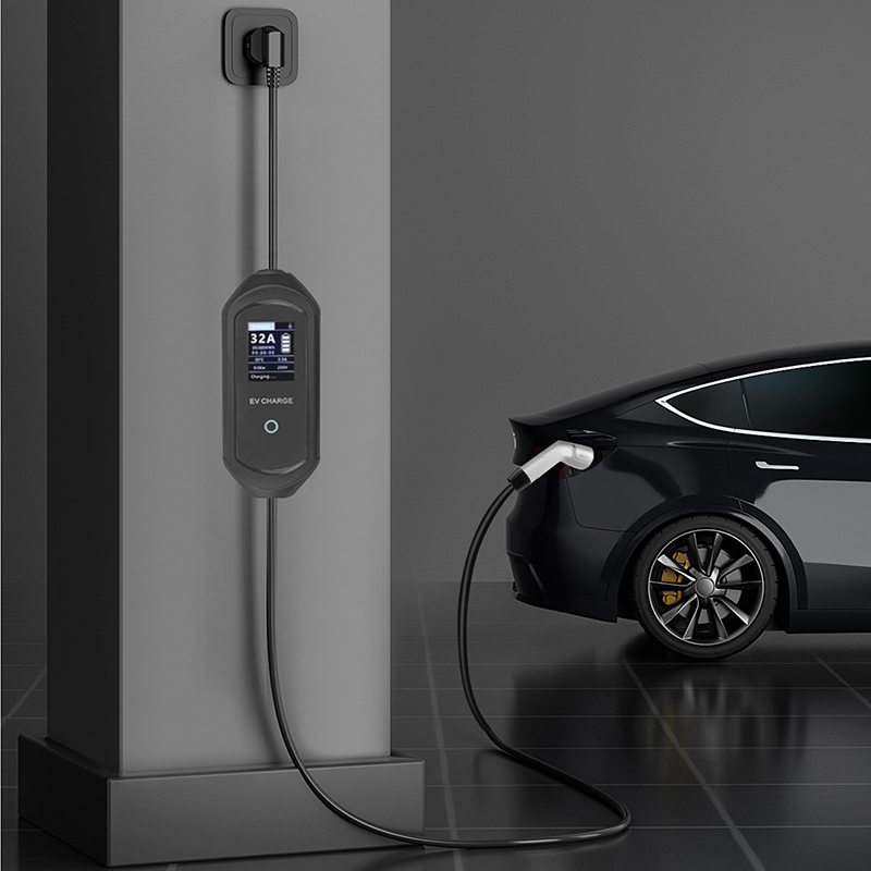 Type 1 J1772 Portable EV Charger for Vehicle Charging (1)