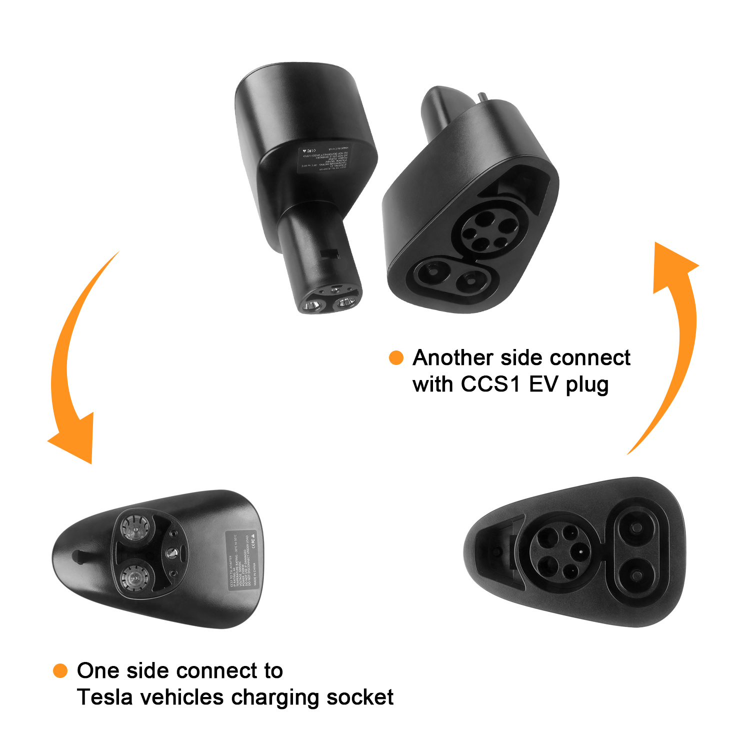 High Speed Charging IP55 CCS2 to Tesla EV Charging Adapter (6)1ew