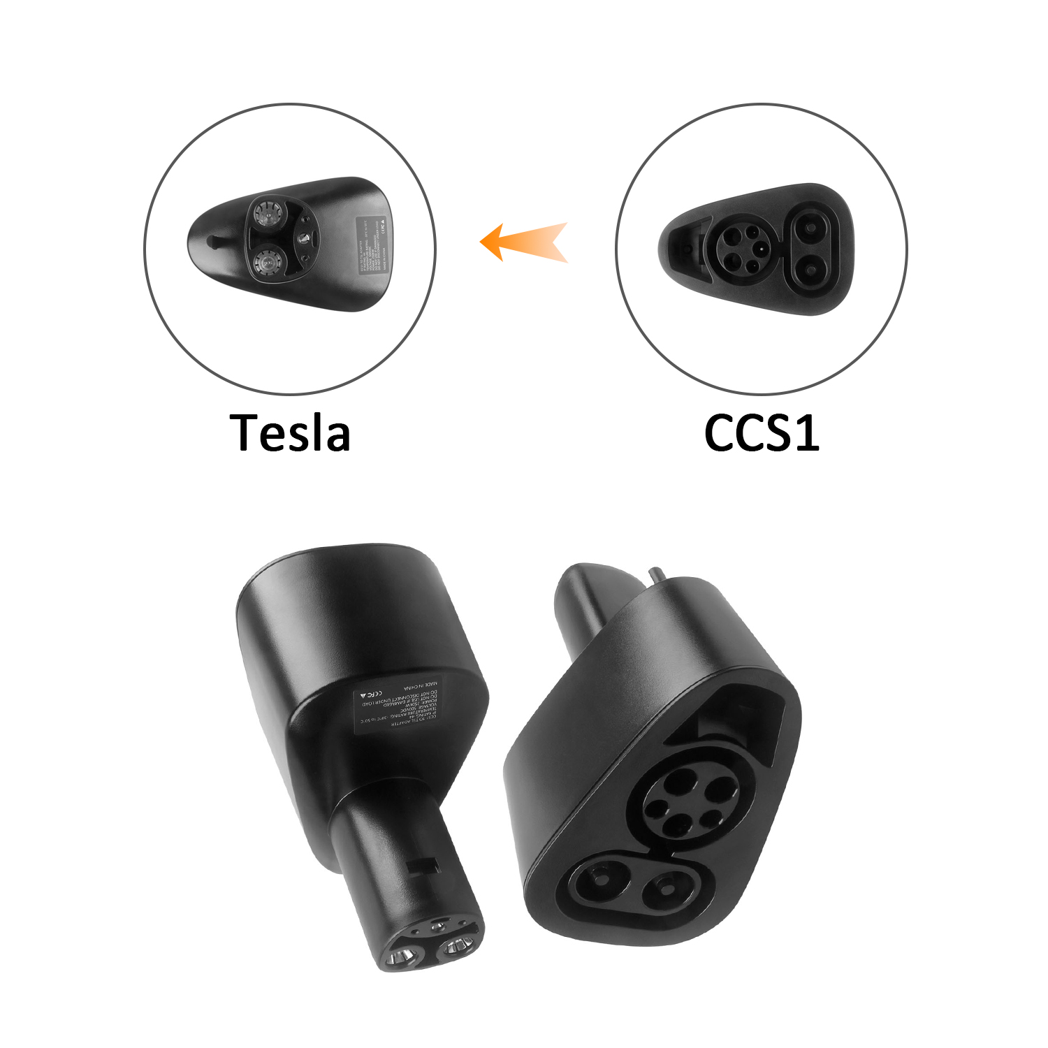 High Speed Charging IP55 CCS2 to Tesla EV Charging Adapter (7)63z