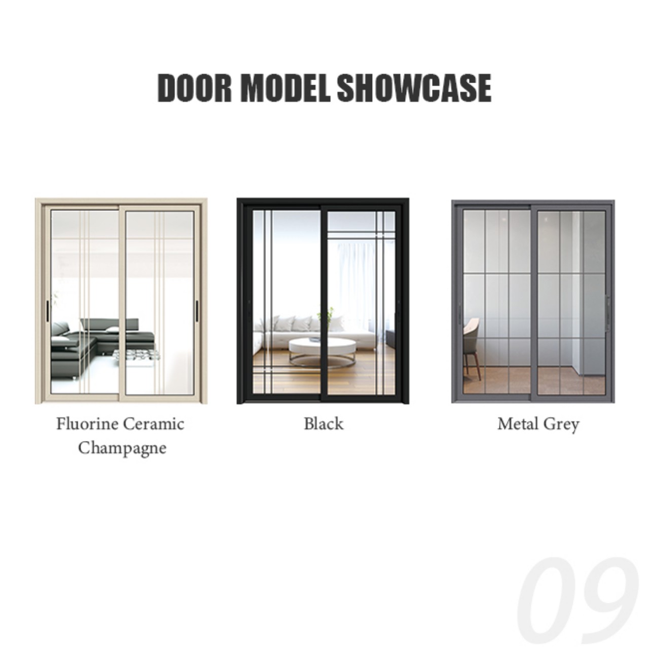 alu sliding doors