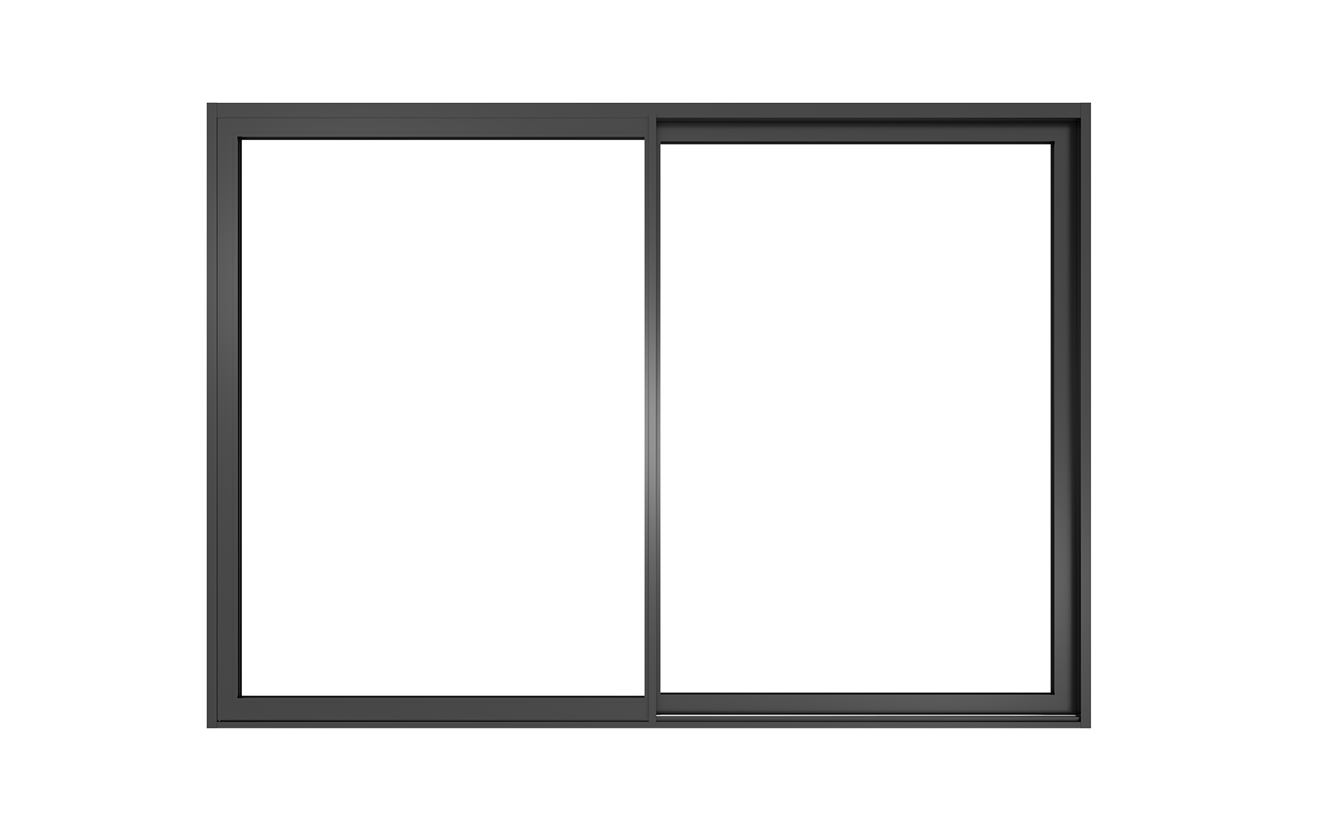 automatic door door with sliding window
