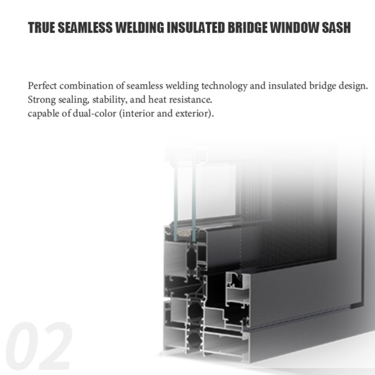 casement double window