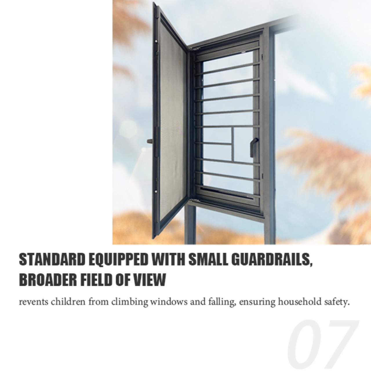 casement glass window