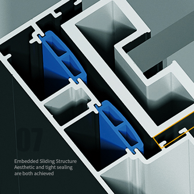 energy efficient sliding door