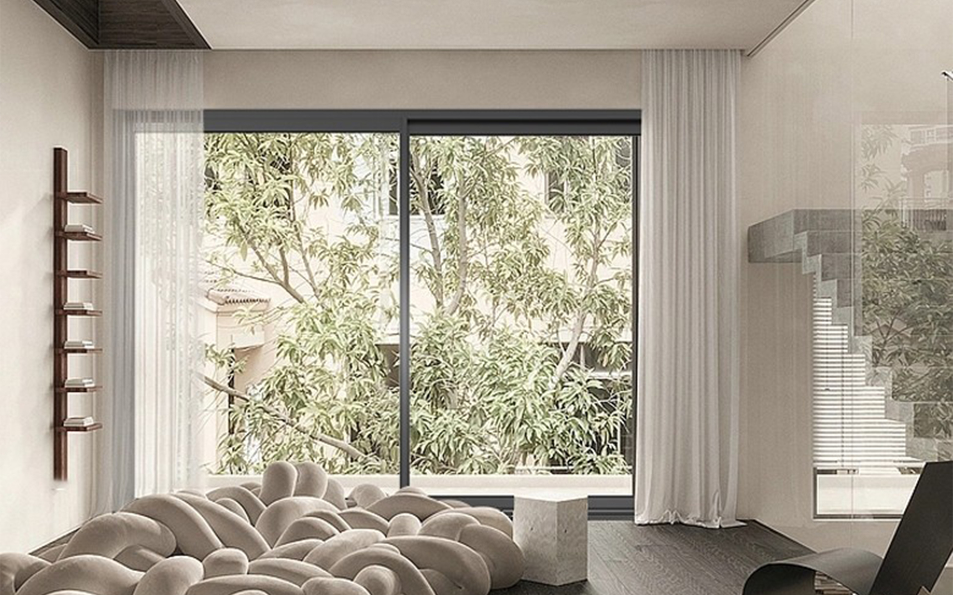 glass door for balcony