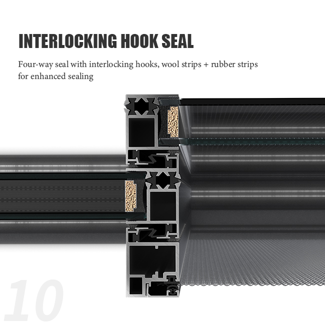 security window aluminium sliding window