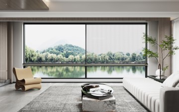 BSW130 6 Tracks Sliding Window Double Pane Slide Smoothly