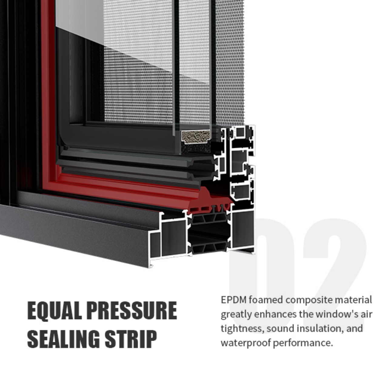 thermal break aluminum passive house windows