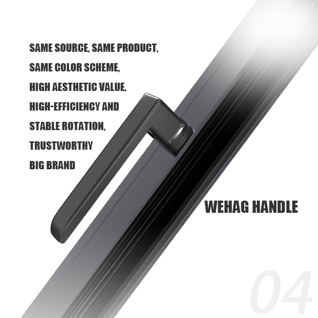 Black handle with Windows