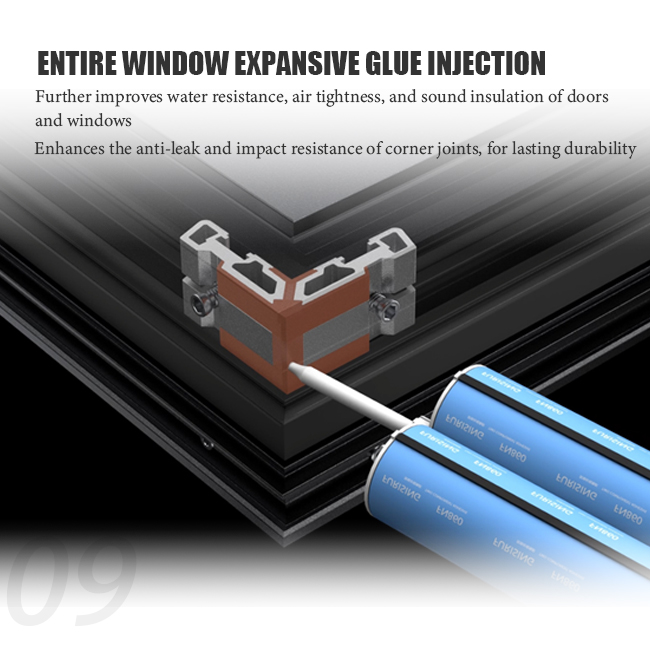 inject glue steady