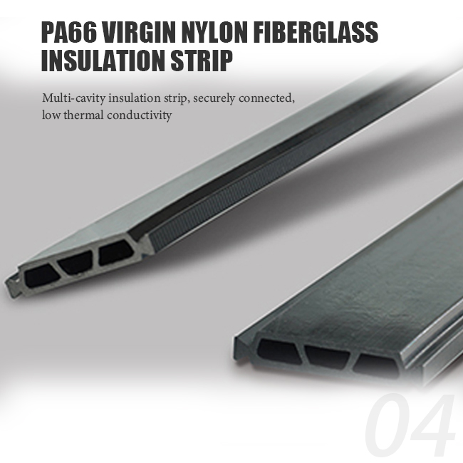 Pa66 virgin nylon fiber with glass windows