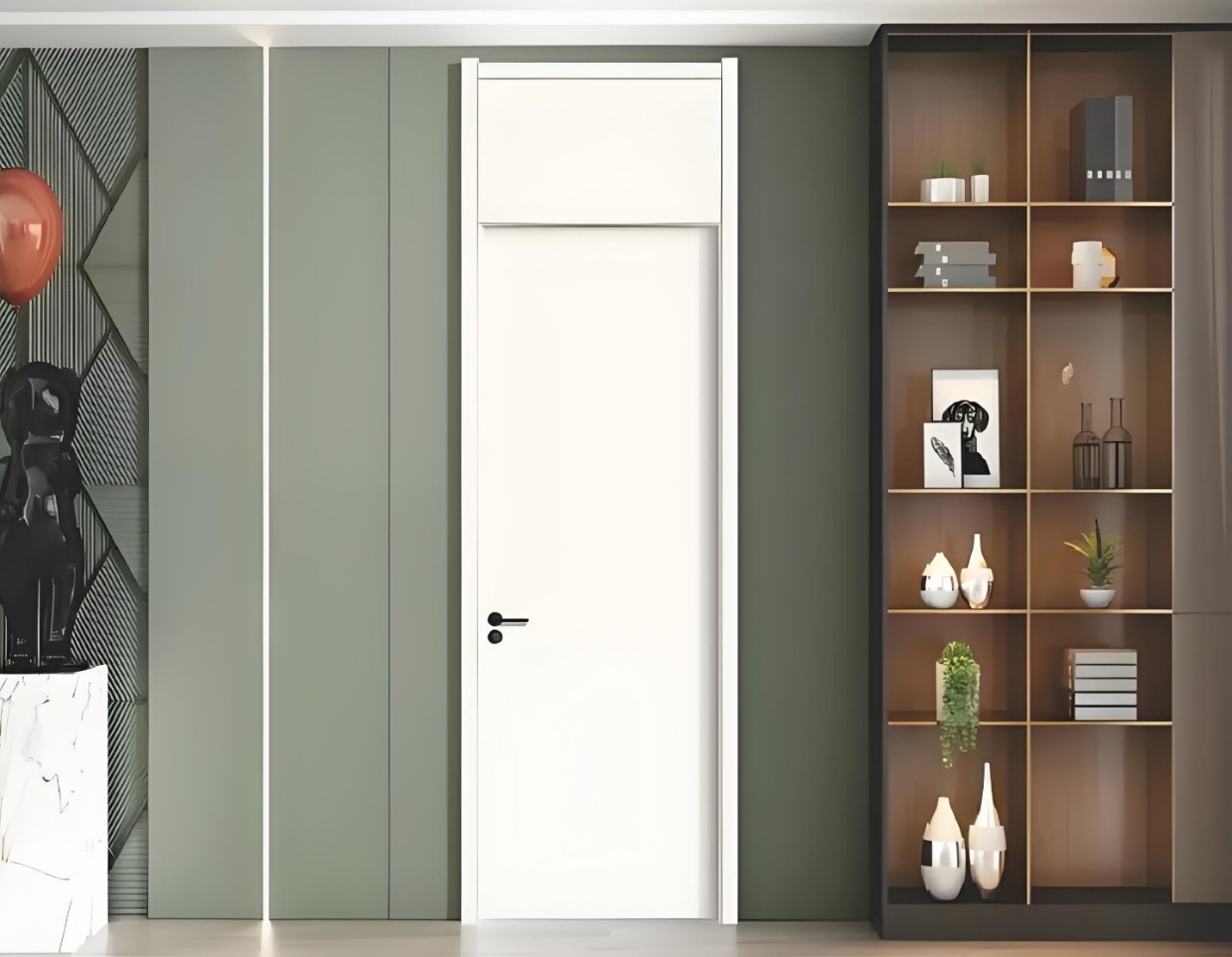 tu5 Multicolor Wooden Doors