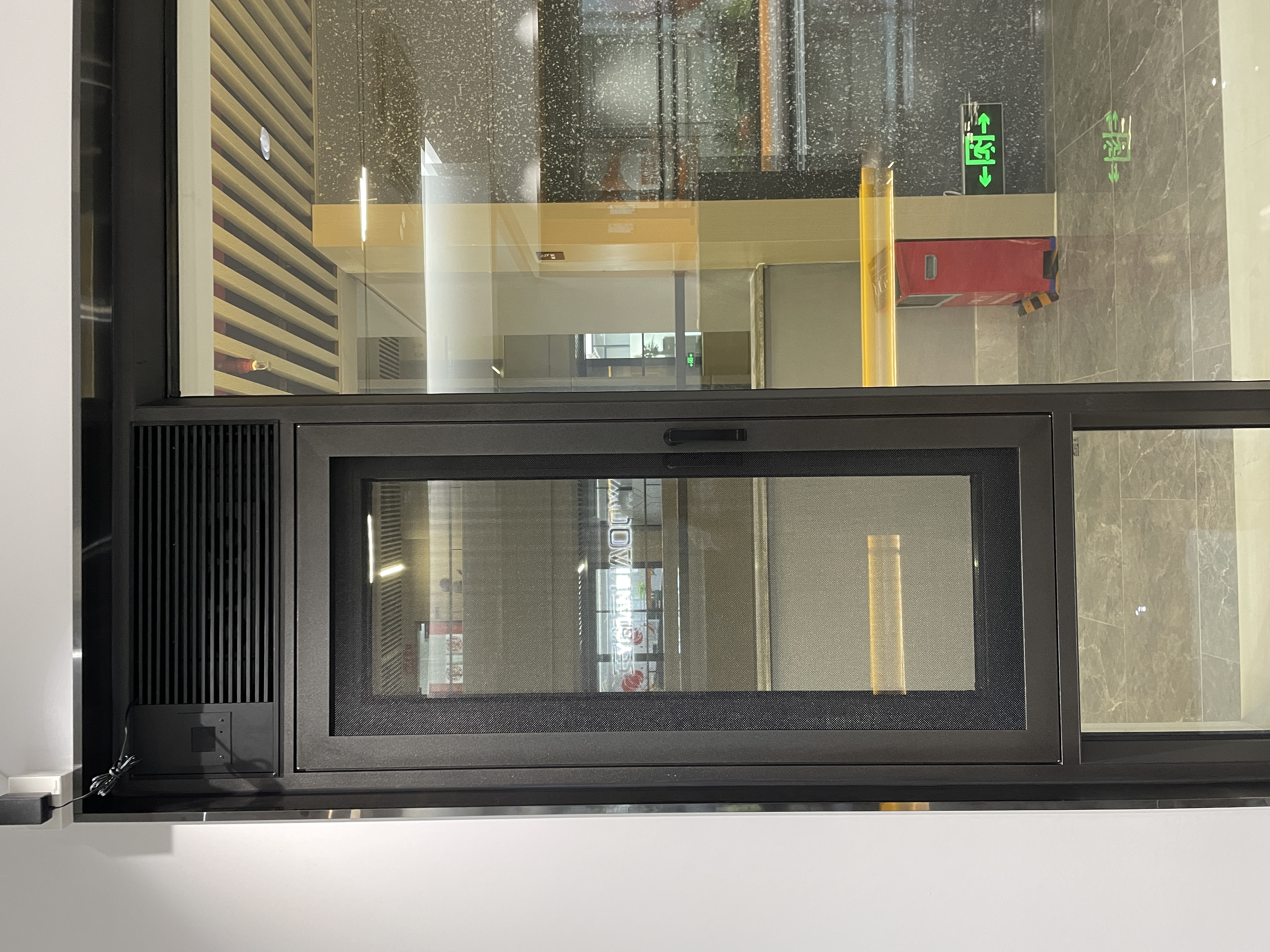 BCW122 Smart casement windows Aluminum Ventilation Doors and Windows Green Products
